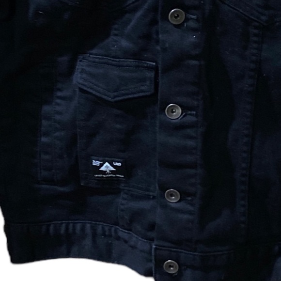 LRG Black Hooded Jean Jacket - Picture 5 of 16